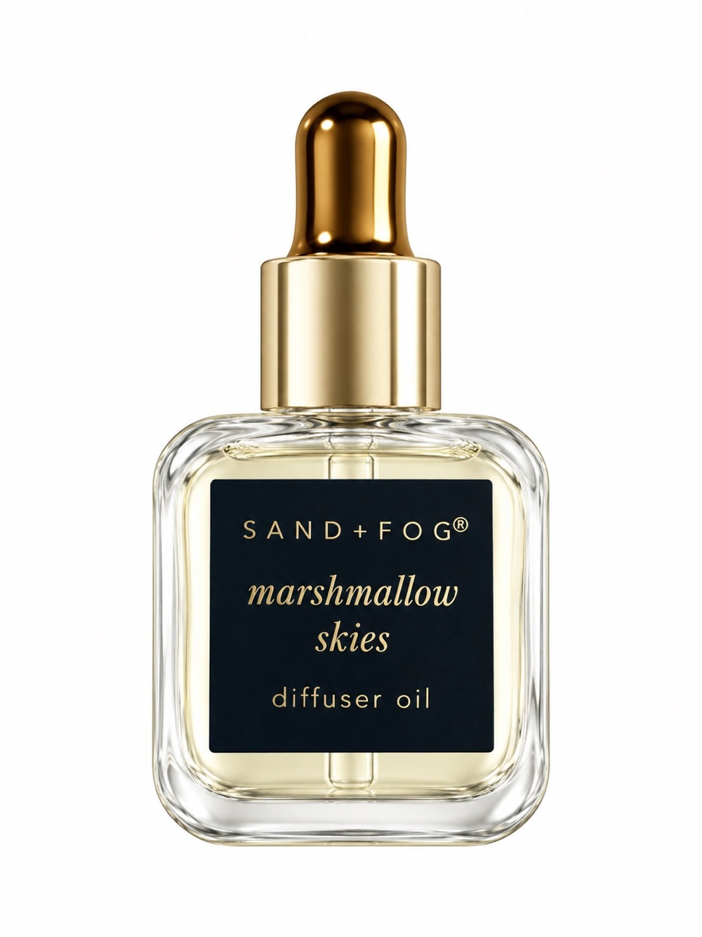 SAND + FOG Marshmallow Skies Diffuser Oil — Gold Accent